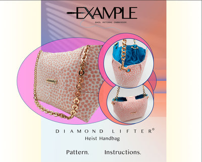 The Diamond Lifter© Heist Handbag Sewing Pattern